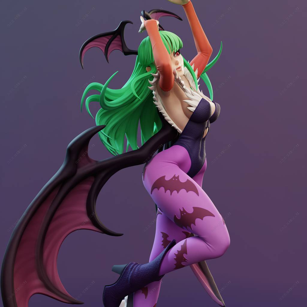 P站图纸印象馆 Dinamuuu 3D 恶魔战士 莫莉卡·安斯兰特 Dinamuuu 3D 恶魔战士 莫莉卡·安斯兰特