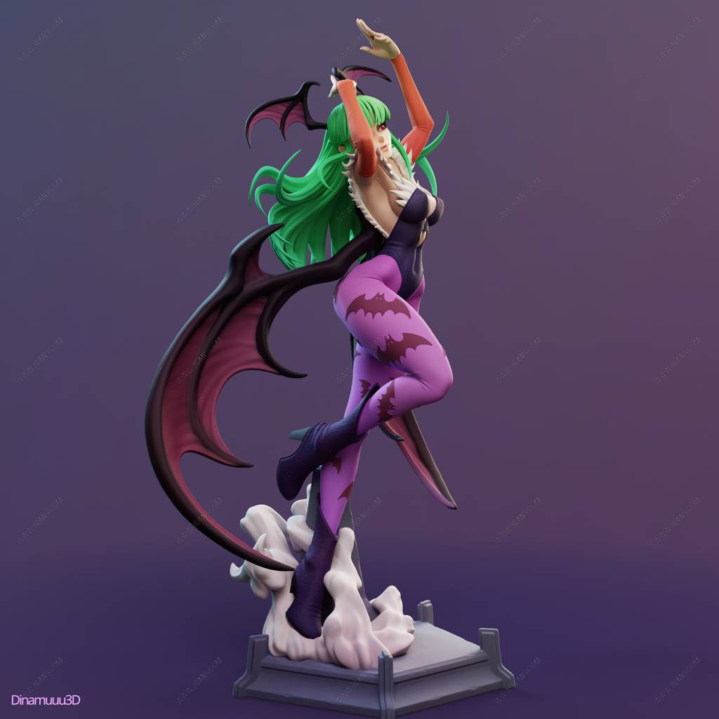 P站图纸印象馆 Dinamuuu 3D 恶魔战士 莫莉卡·安斯兰特 Dinamuuu 3D 恶魔战士 莫莉卡·安斯兰特