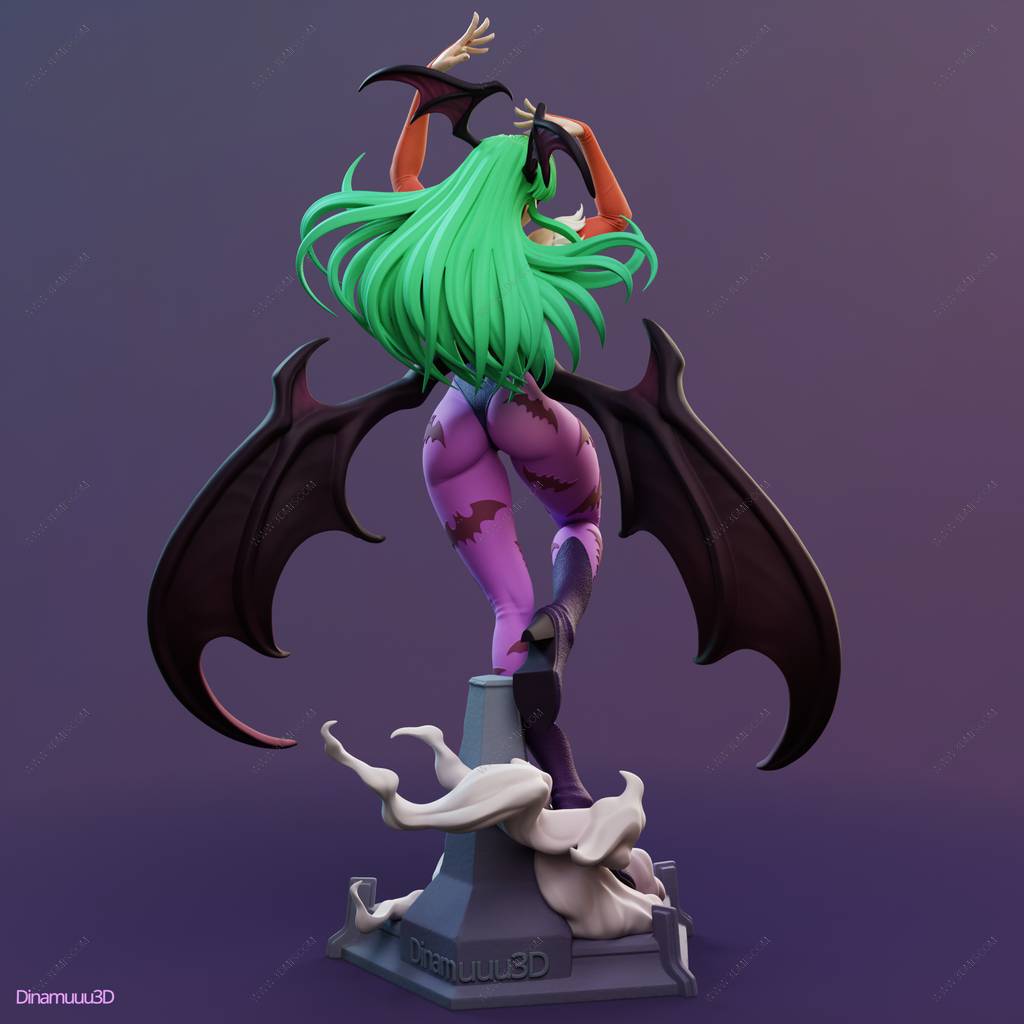 P站图纸印象馆 Dinamuuu 3D 恶魔战士 莫莉卡·安斯兰特 Dinamuuu 3D 恶魔战士 莫莉卡·安斯兰特