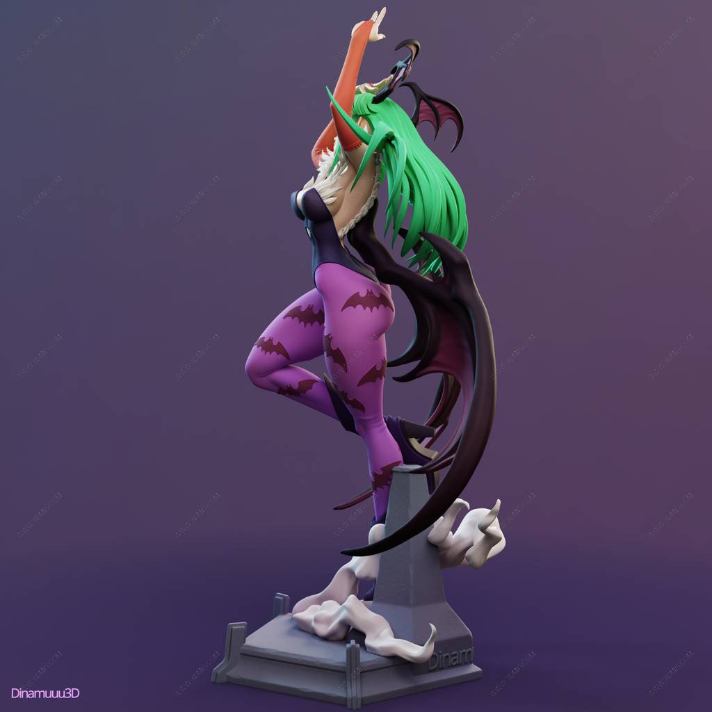 P站图纸印象馆 Dinamuuu 3D 恶魔战士 莫莉卡·安斯兰特 Dinamuuu 3D 恶魔战士 莫莉卡·安斯兰特