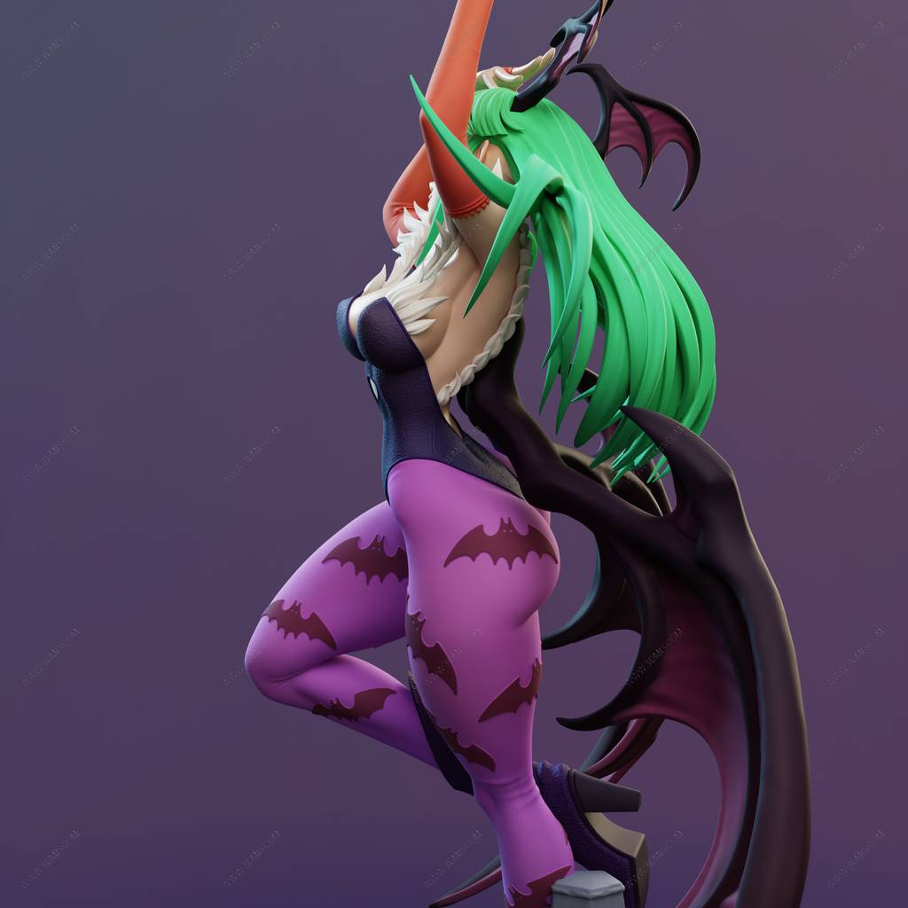 P站图纸印象馆 Dinamuuu 3D 恶魔战士 莫莉卡·安斯兰特 Dinamuuu 3D 恶魔战士 莫莉卡·安斯兰特