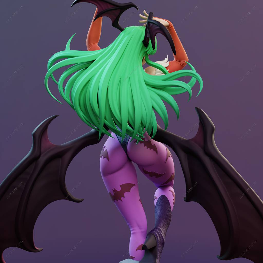 P站图纸印象馆 Dinamuuu 3D 恶魔战士 莫莉卡·安斯兰特 Dinamuuu 3D 恶魔战士 莫莉卡·安斯兰特