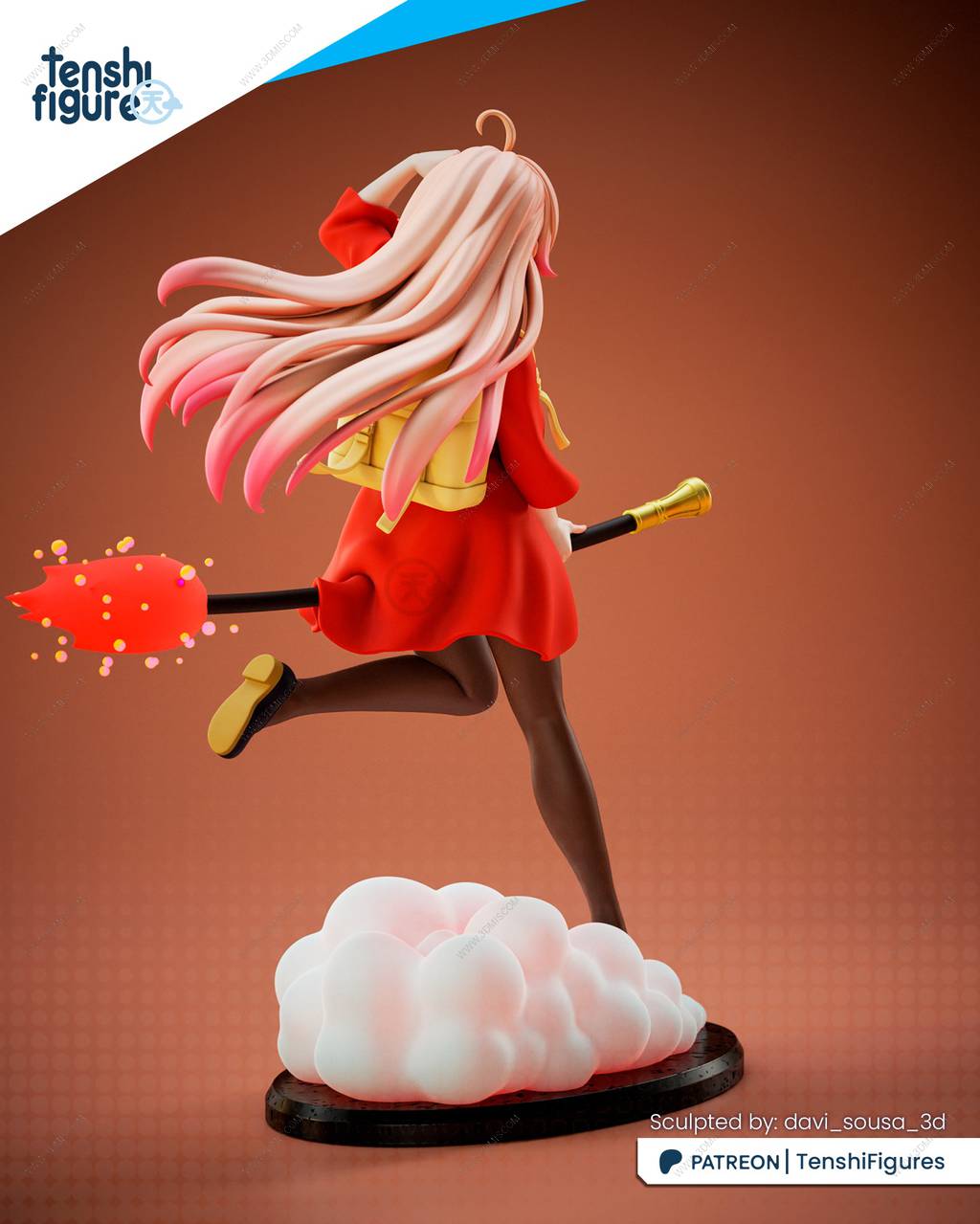 P站图纸印象馆 Tenshi Figures 魔女与使魔 若月妮可 Tenshi Figures 魔女与使魔 若月妮可