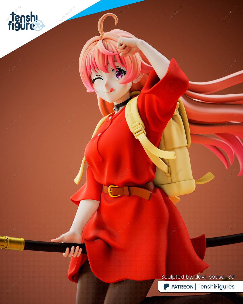 P站图纸印象馆 Tenshi Figures 魔女与使魔 若月妮可 Tenshi Figures 魔女与使魔 若月妮可