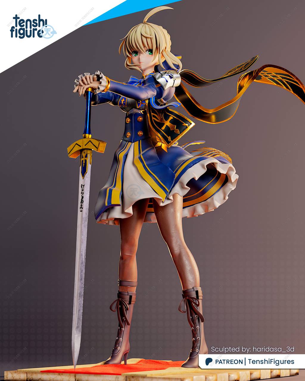 P站图纸印象馆 Tenshi Figures 崩坏:星穹铁道 阿尔托莉雅•潘德拉贡 Tenshi Figures 崩坏:星穹铁道 阿尔托莉雅•潘德拉贡