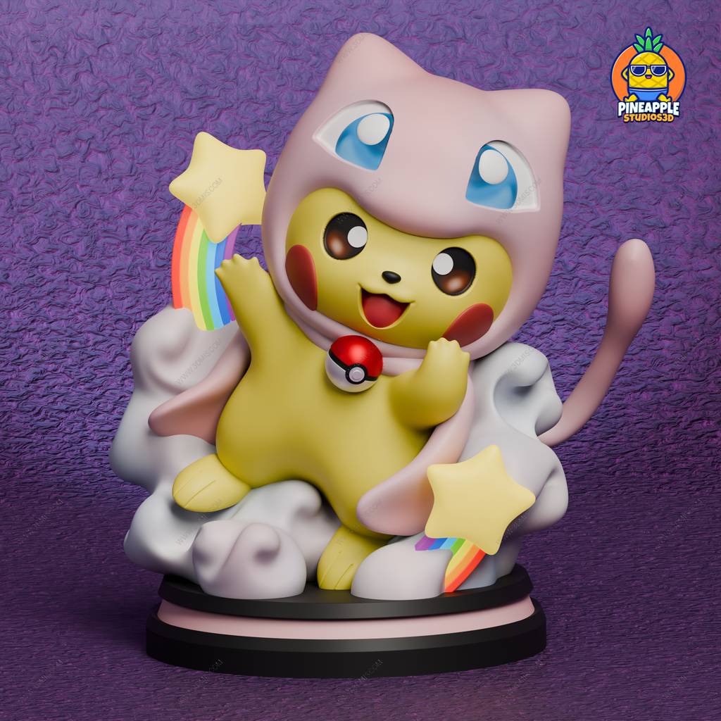 P站图纸印象馆 精灵宝可梦 皮卡丘 精灵宝可梦 皮卡丘