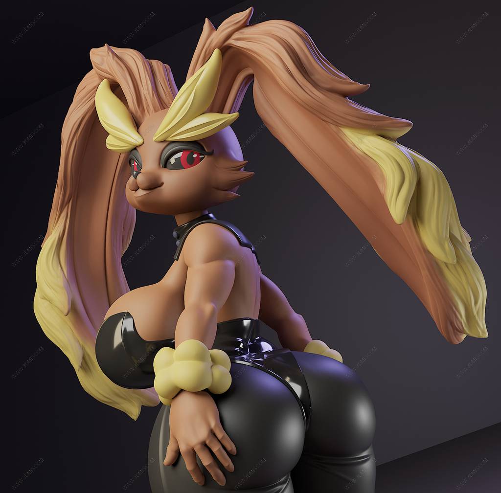 P站图纸印象馆 精灵宝可梦 长耳兔 精灵宝可梦 长耳兔