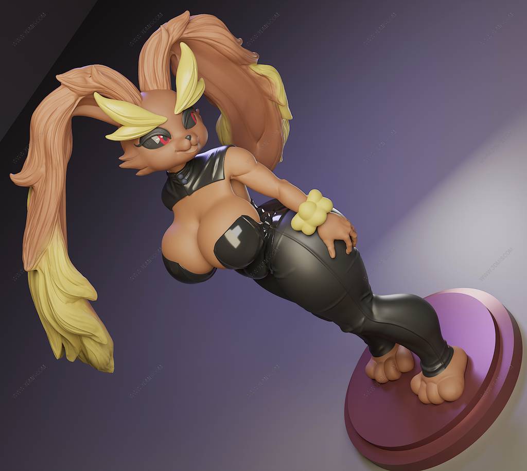 P站图纸印象馆 精灵宝可梦 长耳兔 精灵宝可梦 长耳兔