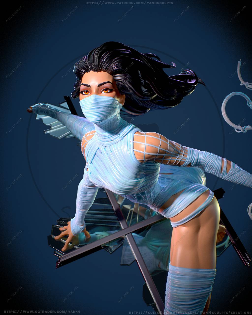 P站图纸印象馆 Yan H 漫威 辛迪·沐恩 Yan H 漫威 辛迪·沐恩