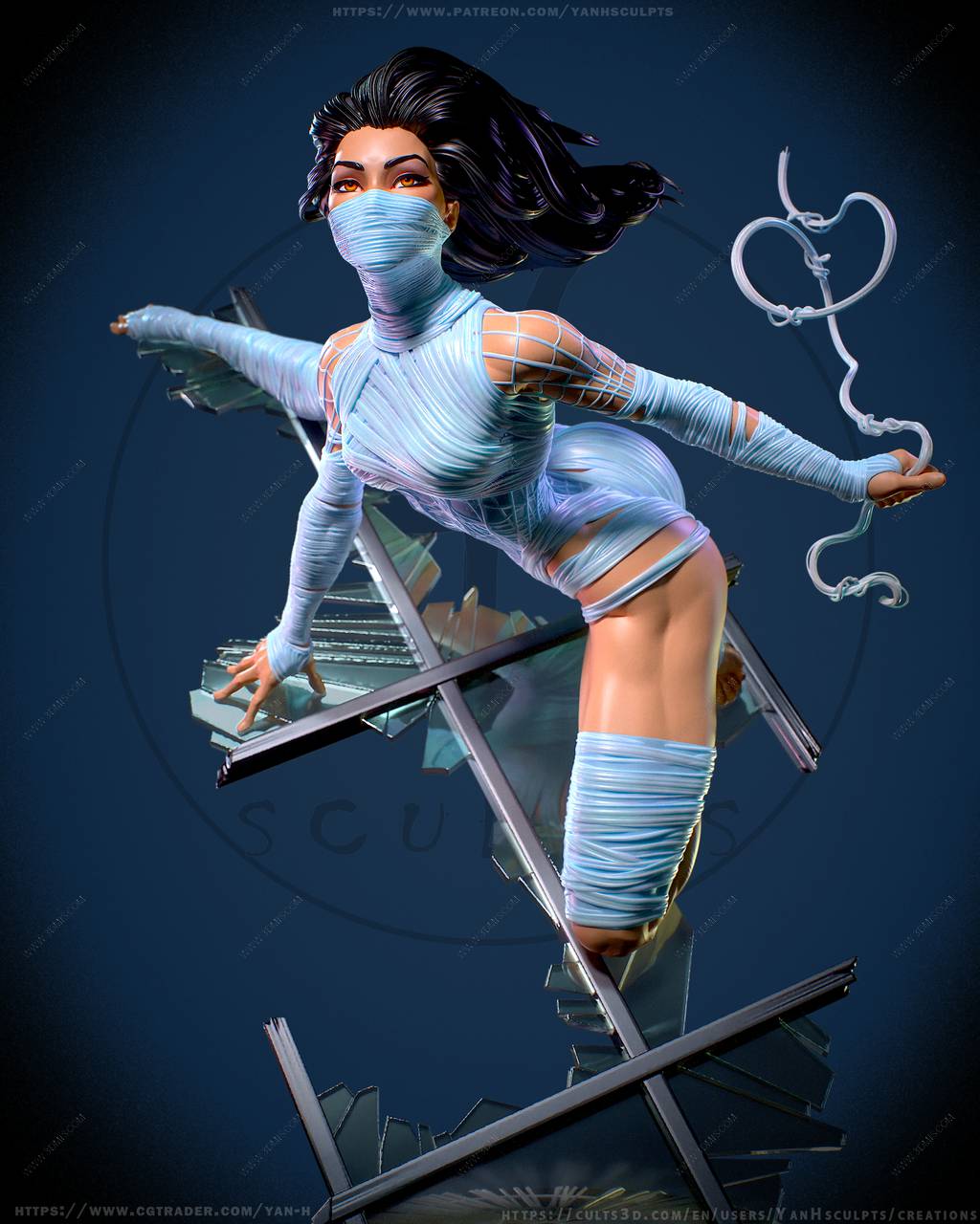 P站图纸印象馆 Yan H 漫威 辛迪·沐恩 Yan H 漫威 辛迪·沐恩