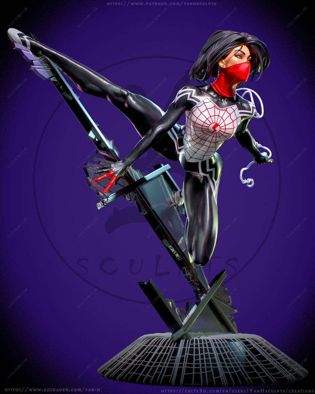 P站图纸印象馆 Yan H 漫威 辛迪·沐恩 Yan H 漫威 辛迪·沐恩