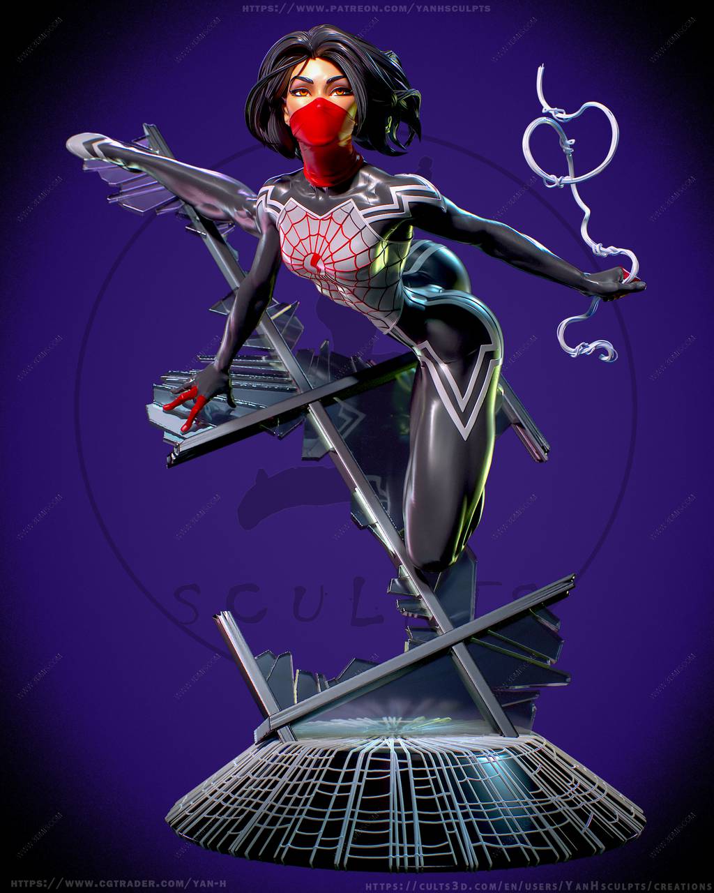 P站图纸印象馆 Yan H 漫威 辛迪·沐恩 Yan H 漫威 辛迪·沐恩