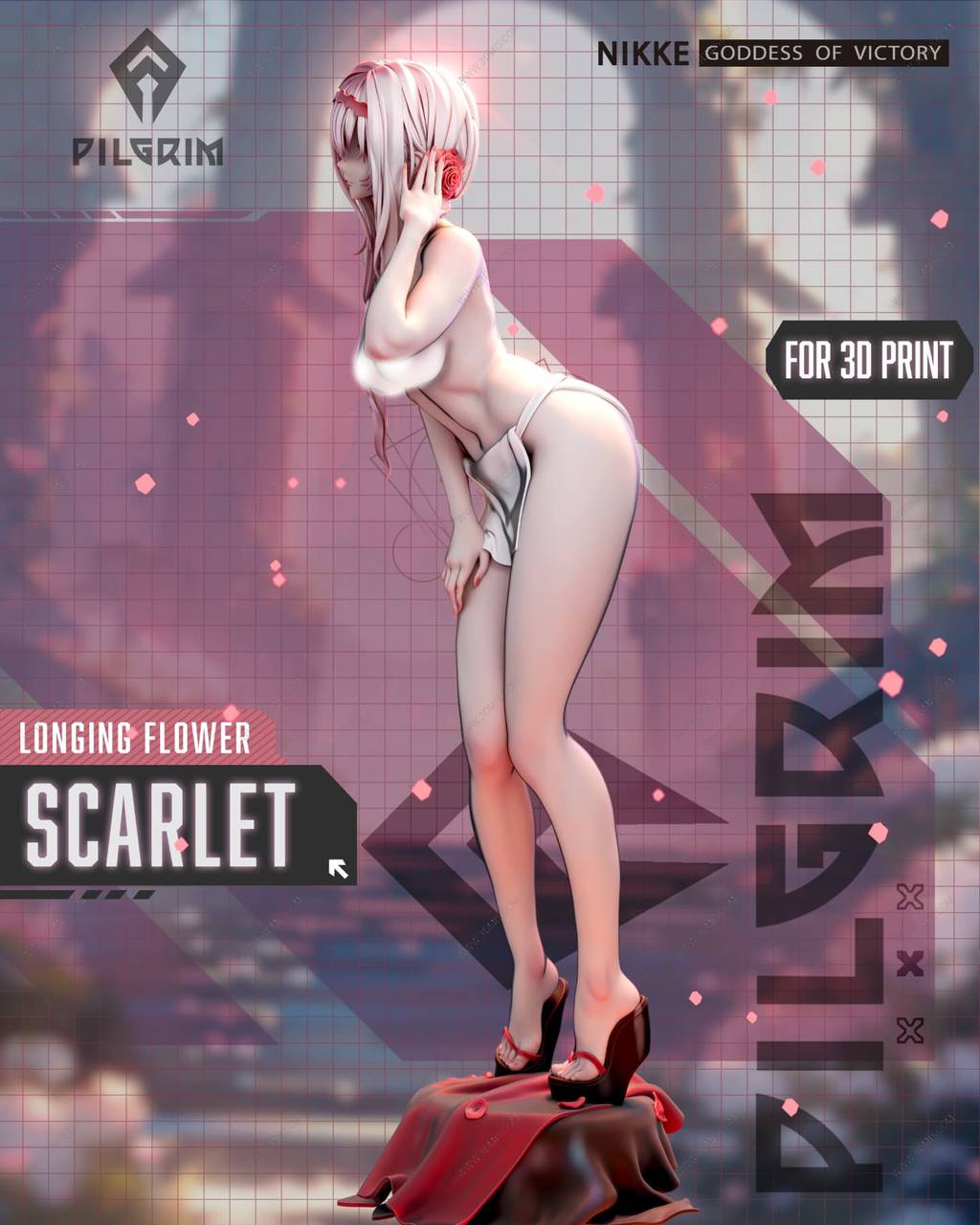 P站图纸印象馆 Hybris 胜利女神:妮姬 红莲 Hybris 胜利女神:妮姬 红莲