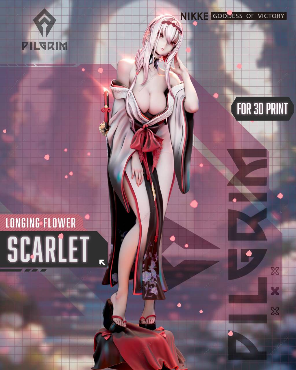 P站图纸印象馆 Hybris 胜利女神:妮姬 红莲 Hybris 胜利女神:妮姬 红莲