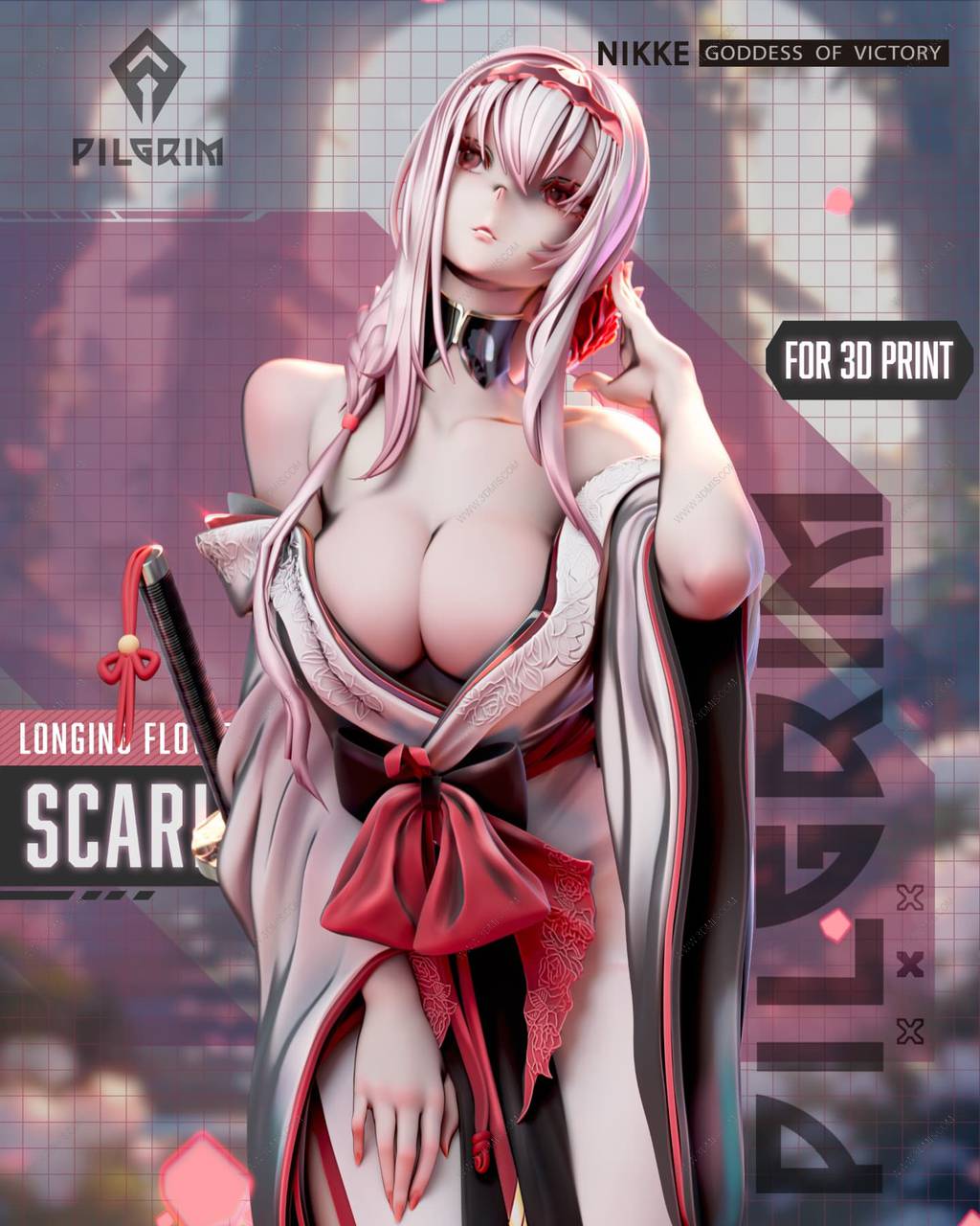 P站图纸印象馆 Hybris 胜利女神:妮姬 红莲 Hybris 胜利女神:妮姬 红莲