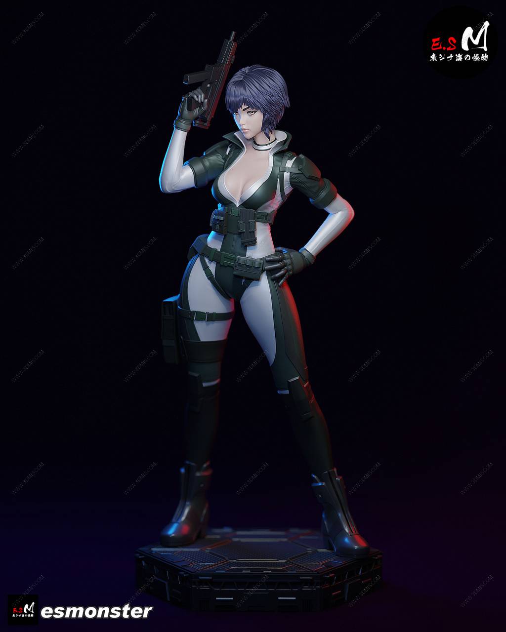 P站图纸印象馆 ESMonster 攻壳机动队 草薙素子 ESMonster 攻壳机动队 草薙素子