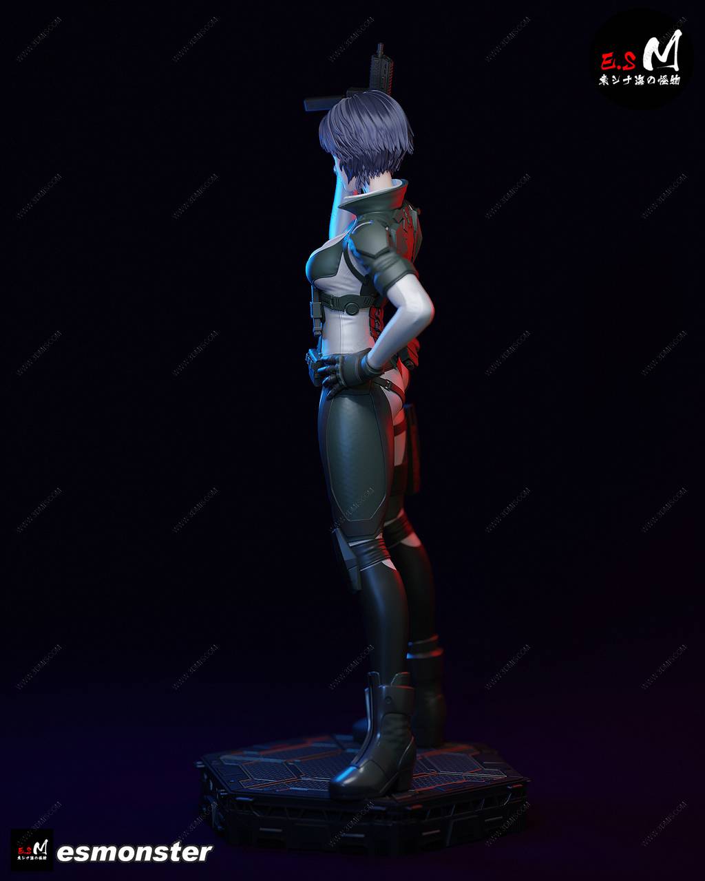 P站图纸印象馆 ESMonster 攻壳机动队 草薙素子 ESMonster 攻壳机动队 草薙素子