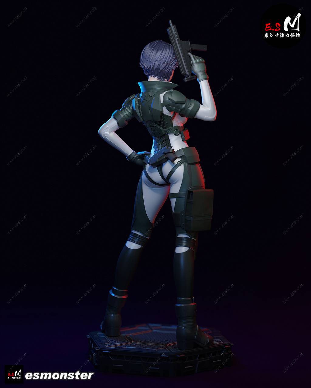 P站图纸印象馆 ESMonster 攻壳机动队 草薙素子 ESMonster 攻壳机动队 草薙素子