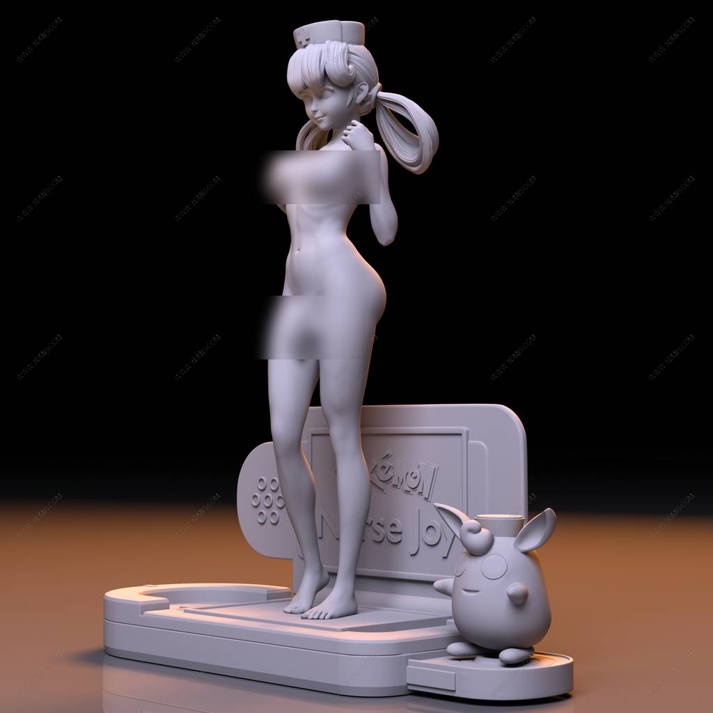 P站图纸印象馆 精灵宝可梦 护士乔伊和胖可丁 精灵宝可梦 护士乔伊和胖可丁