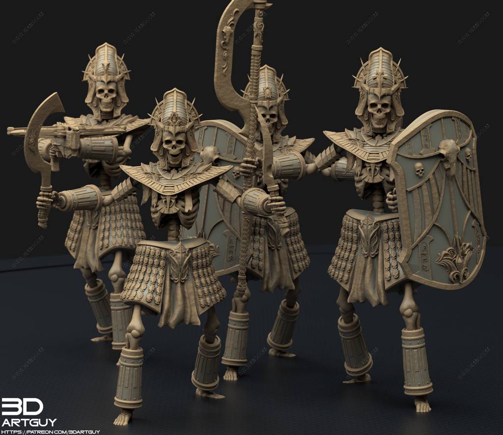 P站图纸印象馆 3DArtGuy 墓室守护者 3DArtGuy 墓室守护者