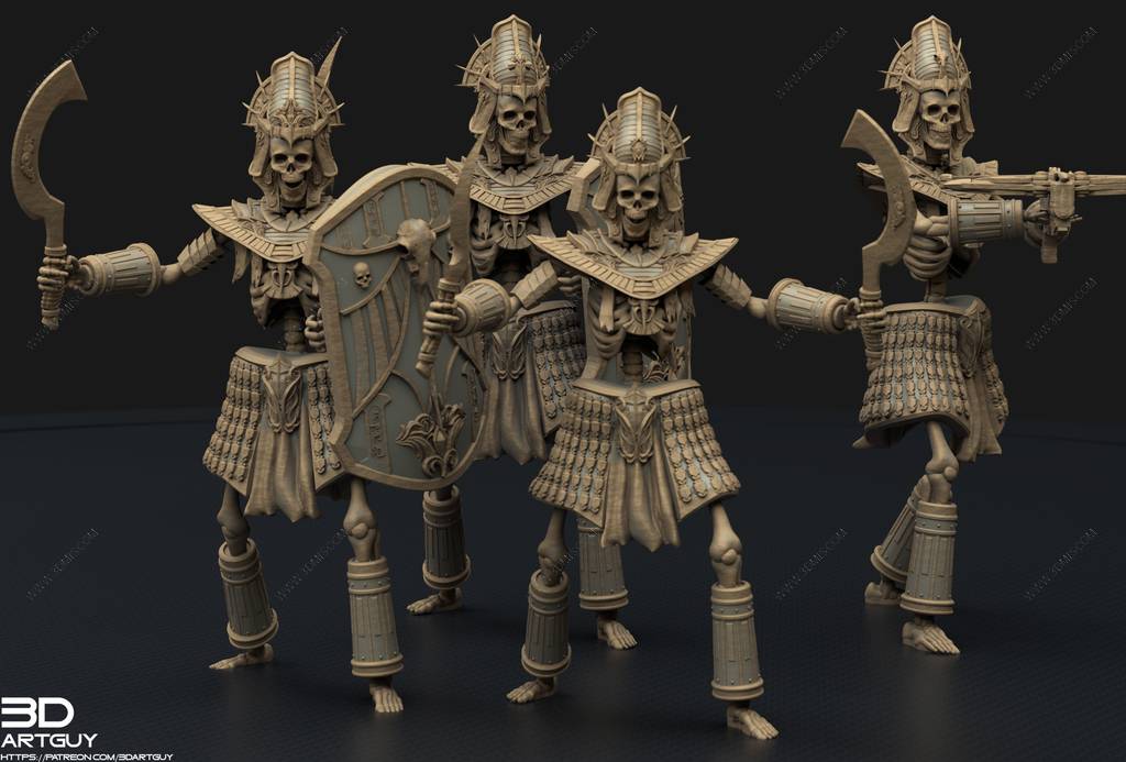 P站图纸印象馆 3DArtGuy 墓室守护者 3DArtGuy 墓室守护者