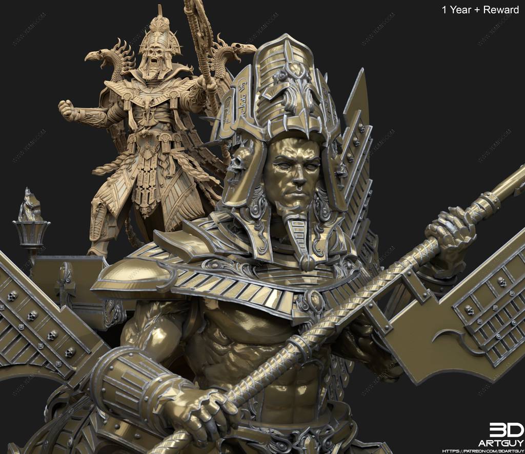 P站图纸印象馆 3DArtGuy 斯芬克斯 3DArtGuy 斯芬克斯