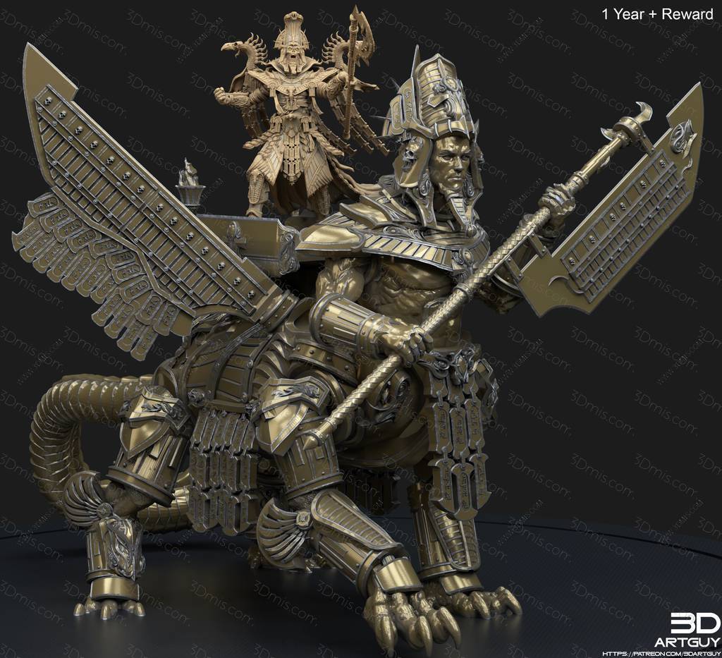 P站图纸印象馆 3DArtGuy 斯芬克斯 3DArtGuy 斯芬克斯