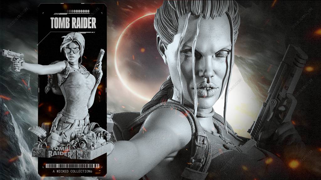 P站图纸印象馆 3DWicked 古墓丽影 劳拉·克劳馥 3DWicked 古墓丽影 劳拉·克劳馥