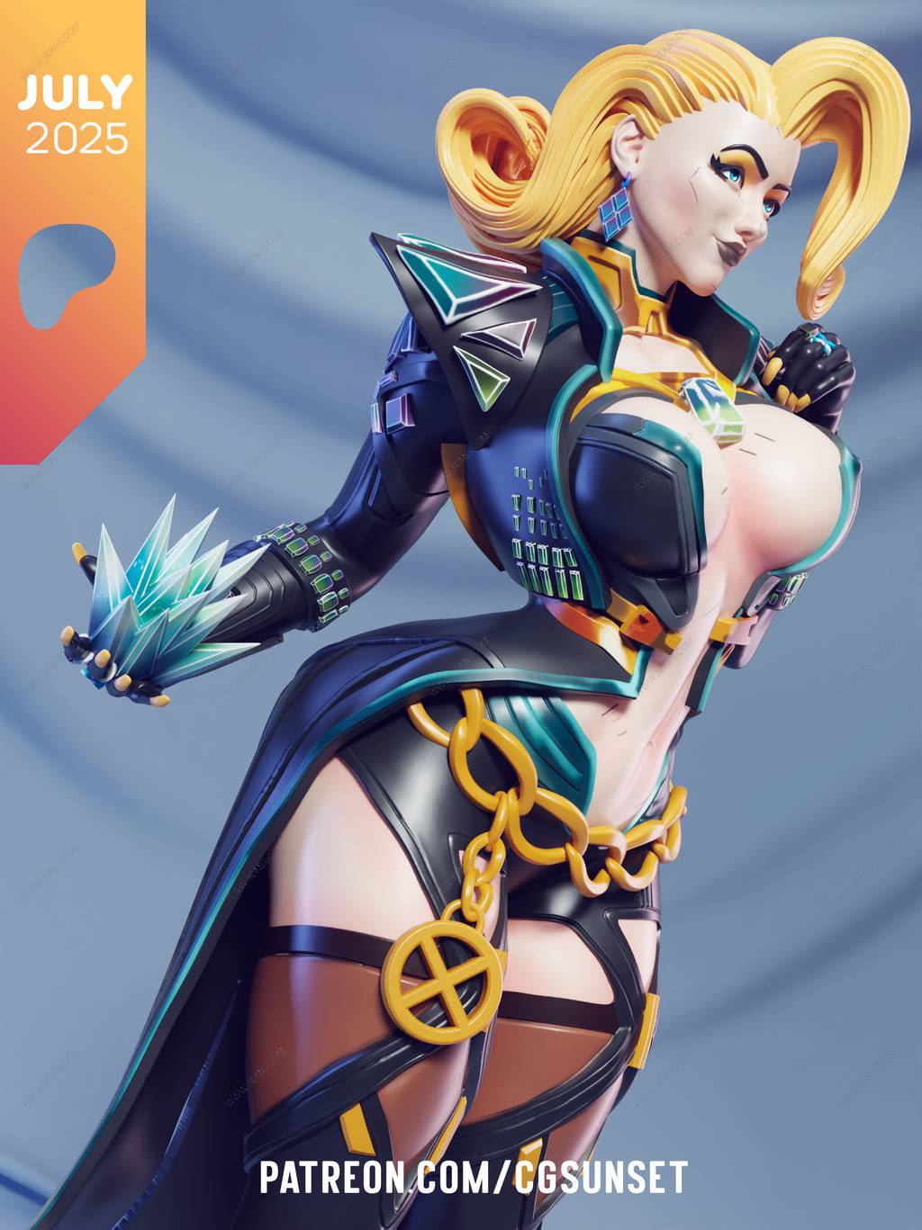 P站图纸印象馆 Cg Sunset 漫威 艾玛·弗斯特 Cg Sunset 漫威 艾玛·弗斯特