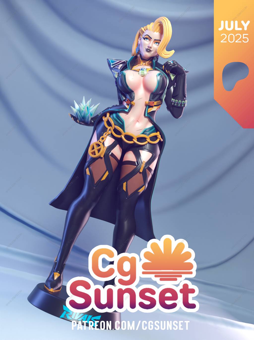 P站图纸印象馆 Cg Sunset 漫威 艾玛·弗斯特 Cg Sunset 漫威 艾玛·弗斯特