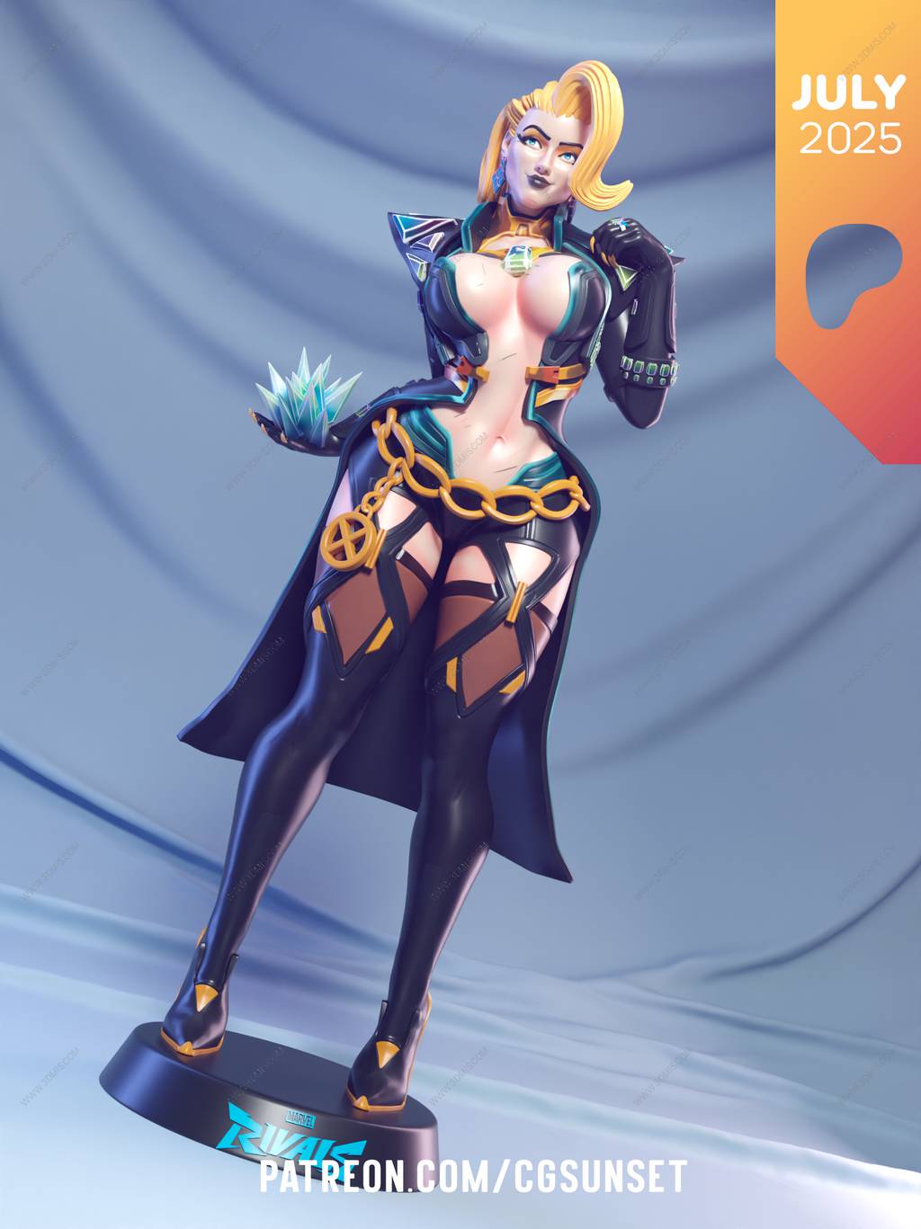 P站图纸印象馆 Cg Sunset 漫威 艾玛·弗斯特 Cg Sunset 漫威 艾玛·弗斯特