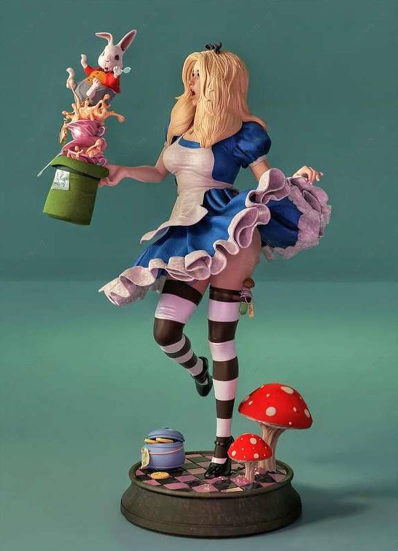 P站图纸印象馆 爱丽丝梦游仙境 爱丽丝 爱丽丝梦游仙境 爱丽丝