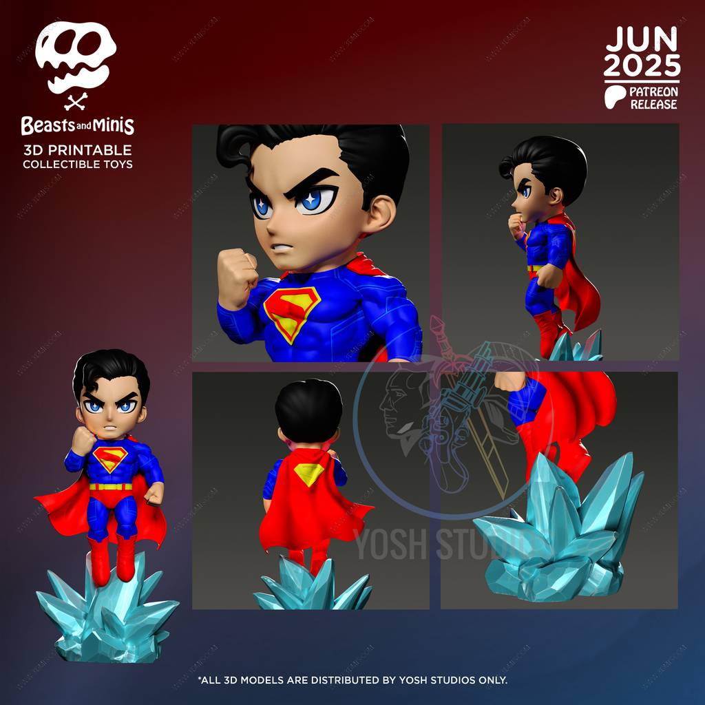 P站图纸印象馆 Yosh DC漫画 超人 Yosh DC漫画 超人