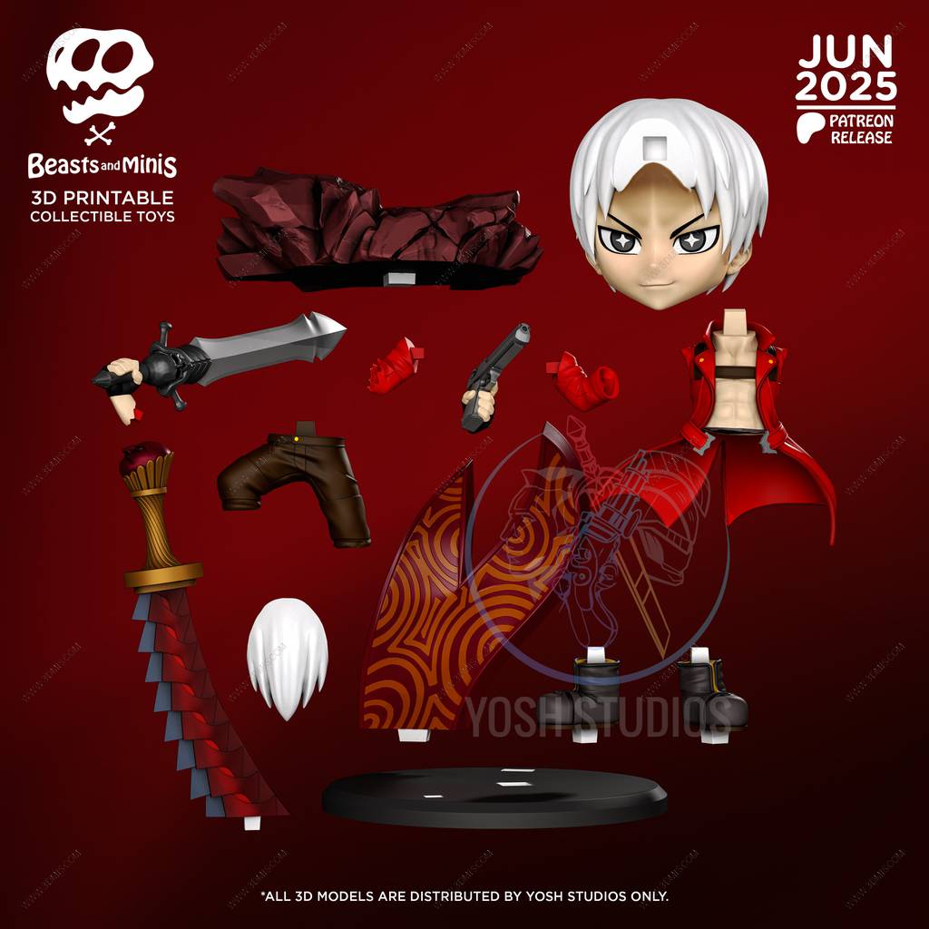 P站图纸印象馆 Yosh 鬼泣 但丁 Yosh 鬼泣 但丁