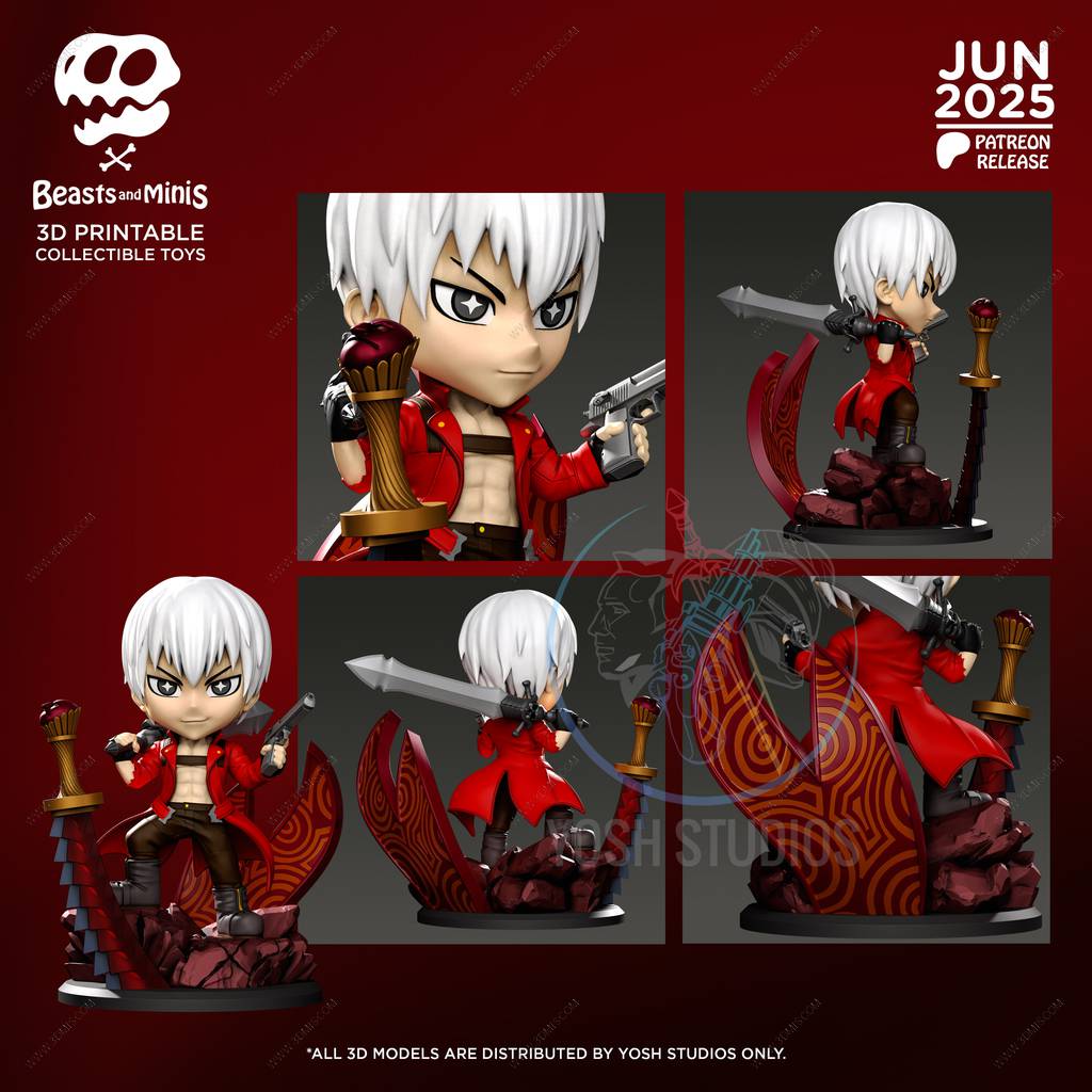 P站图纸印象馆 Yosh 鬼泣 但丁 Yosh 鬼泣 但丁