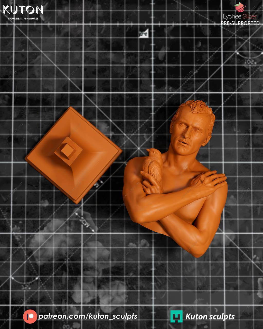 P站图纸印象馆 KUTON 银翼杀手 罗伊·巴蒂 KUTON 银翼杀手 罗伊·巴蒂