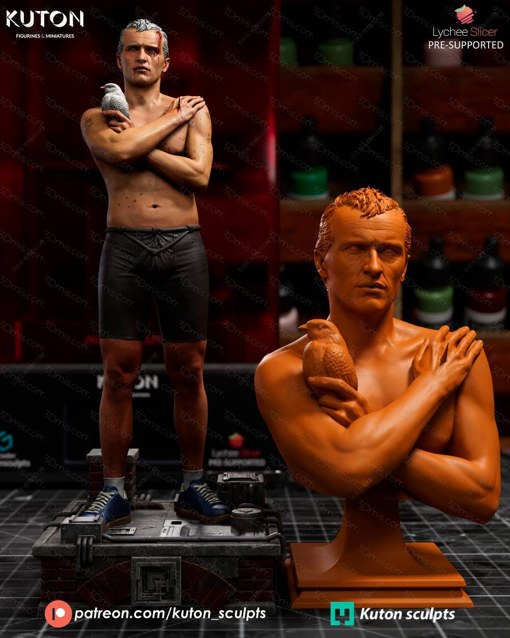 P站图纸印象馆 KUTON 银翼杀手 罗伊·巴蒂 KUTON 银翼杀手 罗伊·巴蒂