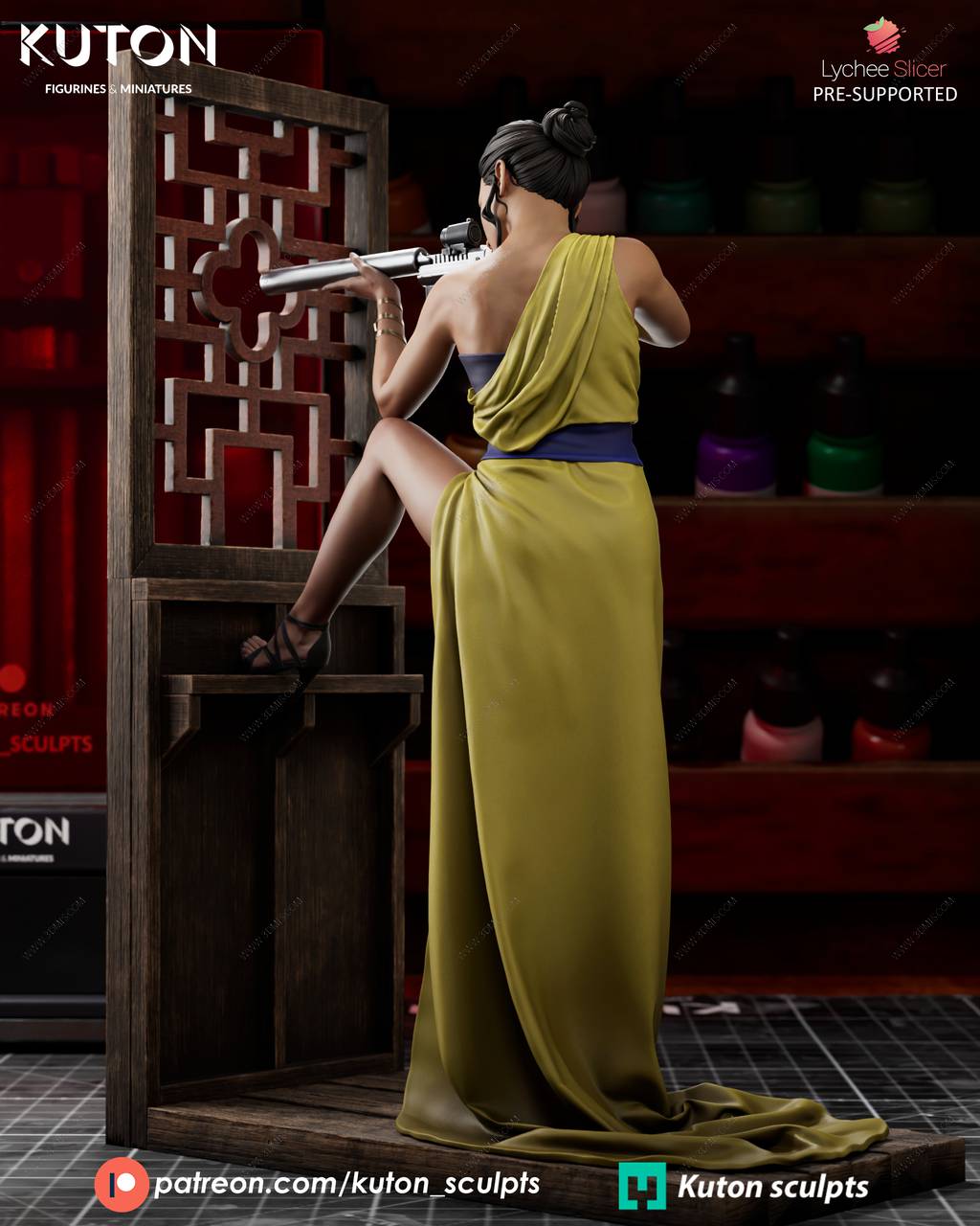 P站图纸印象馆 KUTON 碟中谍 伊尔莎·浮士德 KUTON 碟中谍 伊尔莎·浮士德