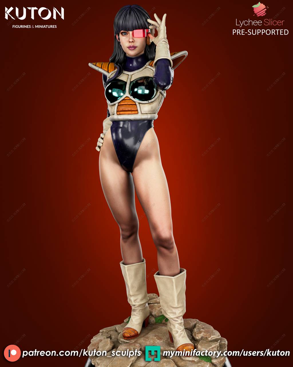 P站图纸印象馆 KUTON 龙珠 拉蒂兹 KUTON 龙珠 拉蒂兹