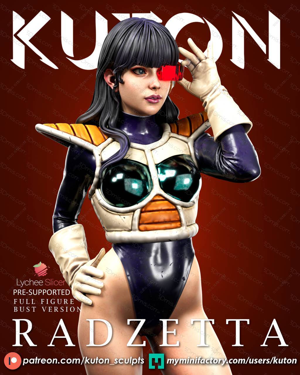 P站图纸印象馆 KUTON 龙珠 拉蒂兹 KUTON 龙珠 拉蒂兹