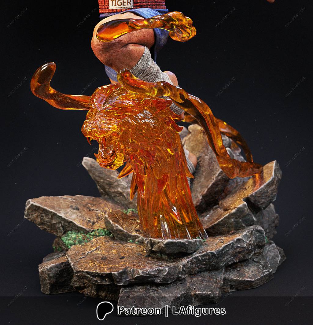 P站图纸印象馆 L.A Figures 街头霸王 沙加特 L.A Figures 街头霸王 沙加特