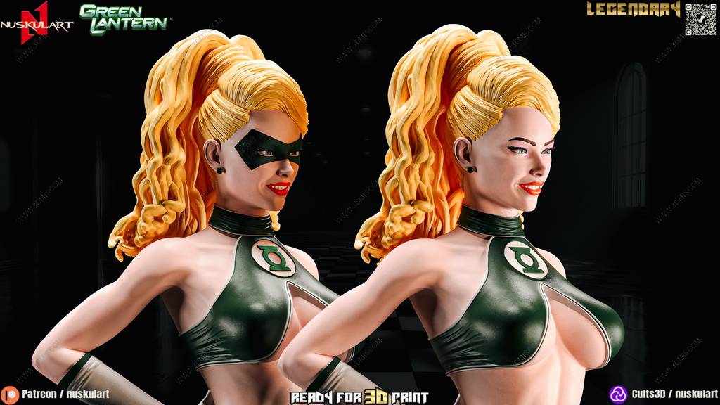 P站图纸印象馆 Nuskul Art DC漫画 绿灯侠 Nuskul Art DC漫画 绿灯侠