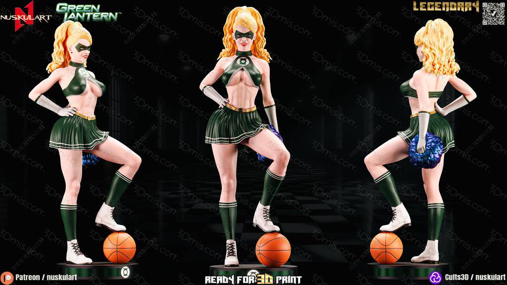 P站图纸印象馆 Nuskul Art DC漫画 绿灯侠 Nuskul Art DC漫画 绿灯侠