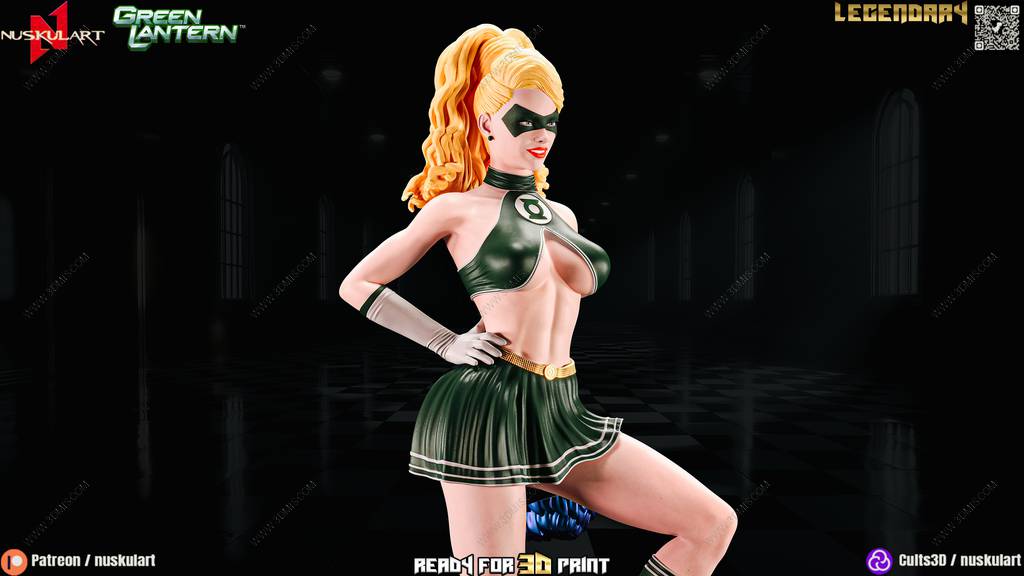 P站图纸印象馆 Nuskul Art DC漫画 绿灯侠 Nuskul Art DC漫画 绿灯侠