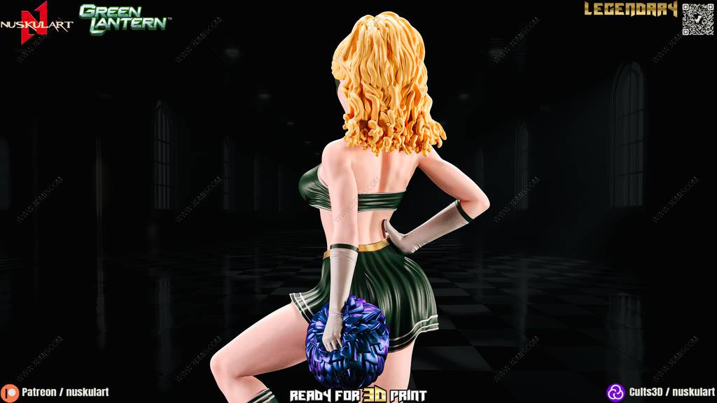 P站图纸印象馆 Nuskul Art DC漫画 绿灯侠 Nuskul Art DC漫画 绿灯侠