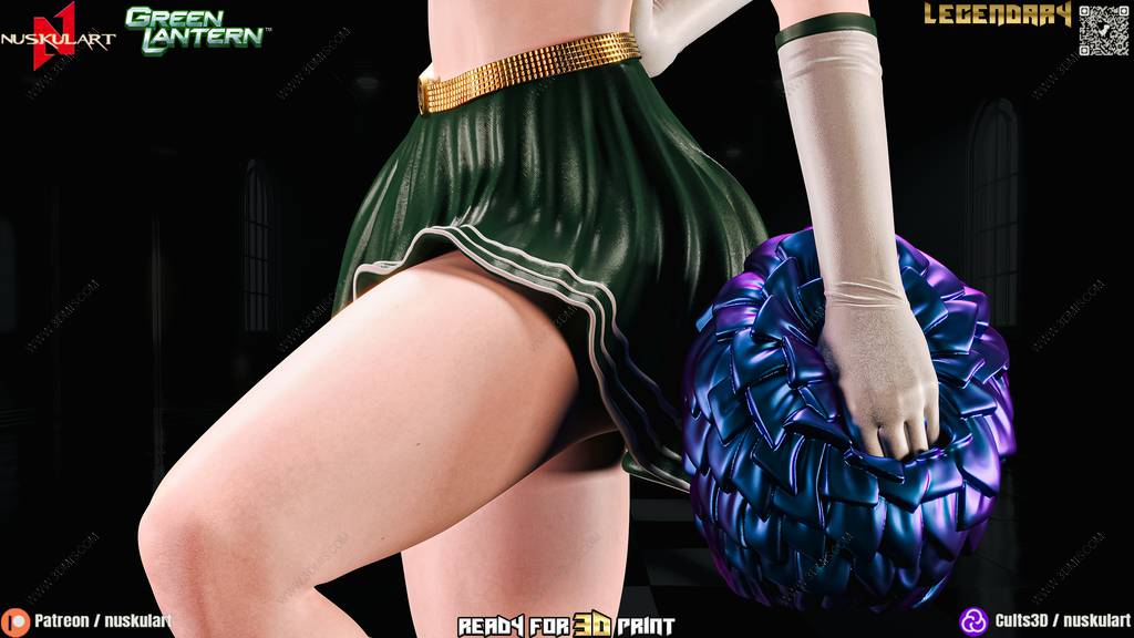 P站图纸印象馆 Nuskul Art DC漫画 绿灯侠 Nuskul Art DC漫画 绿灯侠