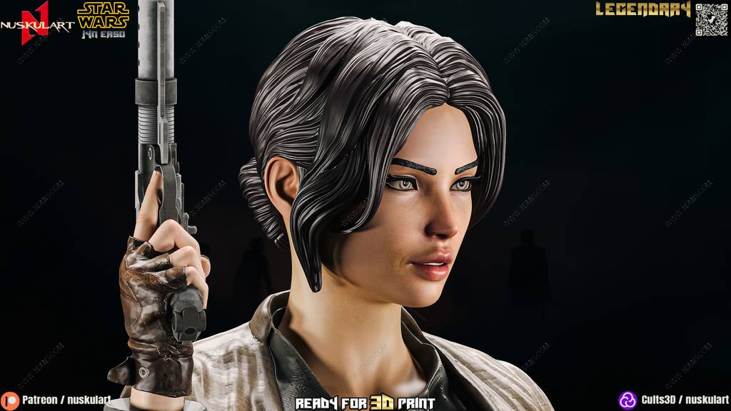 P站图纸印象馆 Nuskul Art 星球大战 琴·厄索 Nuskul Art 星球大战 琴·厄索