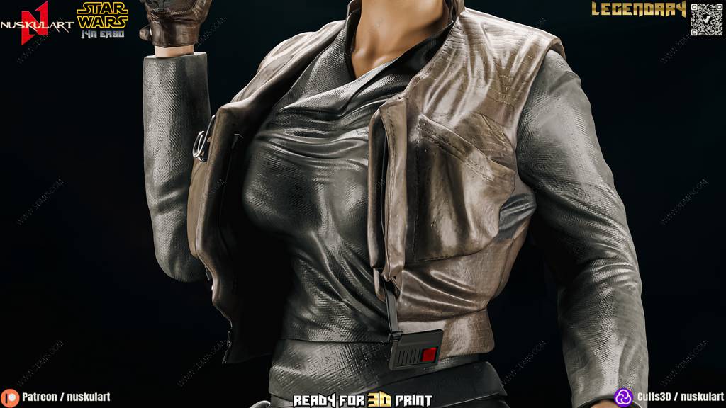 P站图纸印象馆 Nuskul Art 星球大战 琴·厄索 Nuskul Art 星球大战 琴·厄索