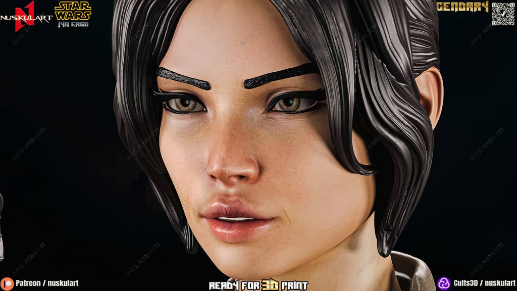 P站图纸印象馆 Nuskul Art 星球大战 琴·厄索 Nuskul Art 星球大战 琴·厄索