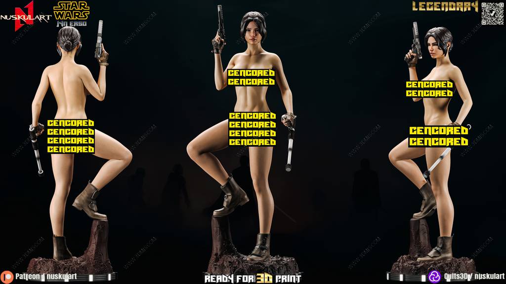 P站图纸印象馆 Nuskul Art 星球大战 琴·厄索 Nuskul Art 星球大战 琴·厄索